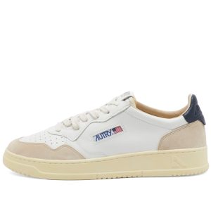 Autry 01 Low Leather and Suede Sneaker