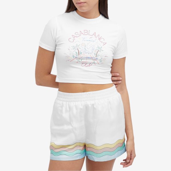 Casablanca Crayon Tennis Club Baby T-Shirt