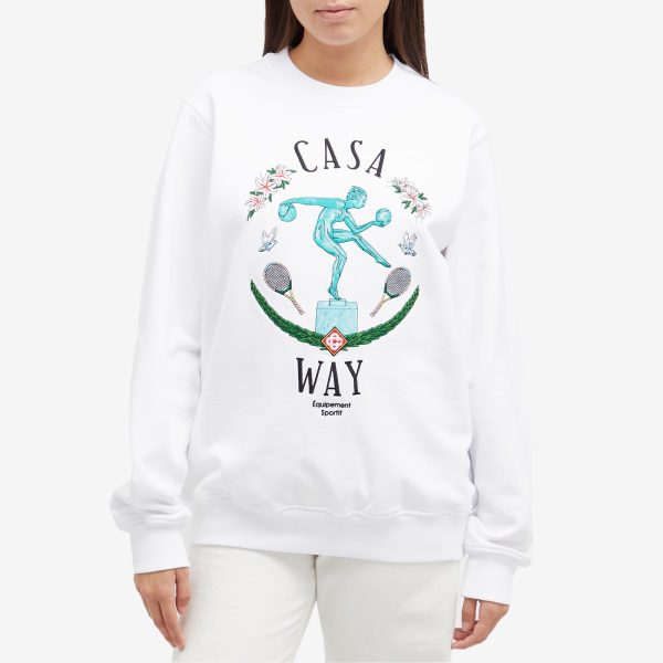 Casablanca Statue En Marbre Sweatshirt