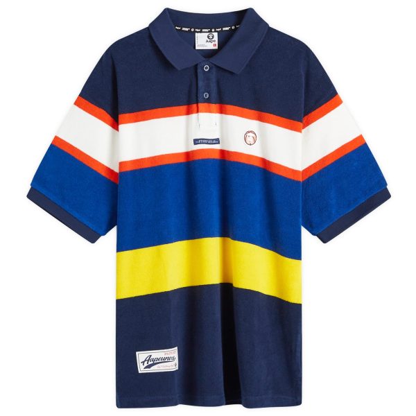 AAPE Stripe Polo Shirt