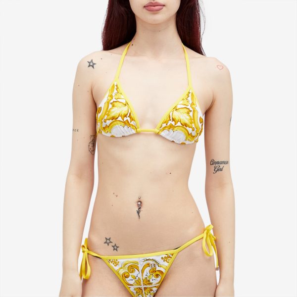 Dolce & Gabbana Printed bikini