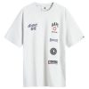 AAPE Badge Print Crew Neck T-Shirt