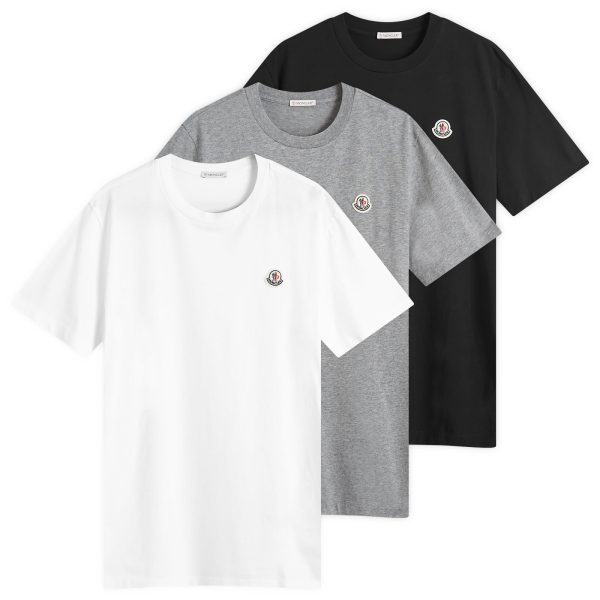 Moncler Logo T-Shirt - 3-Pack