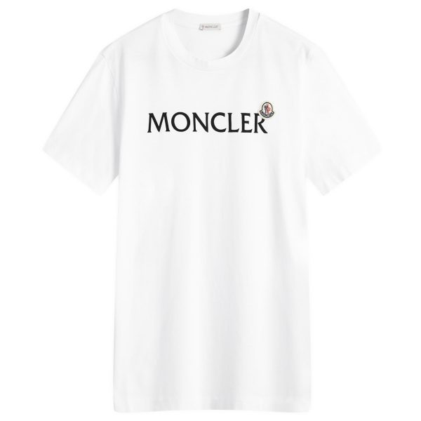 Moncler Text Logo T-Shirt