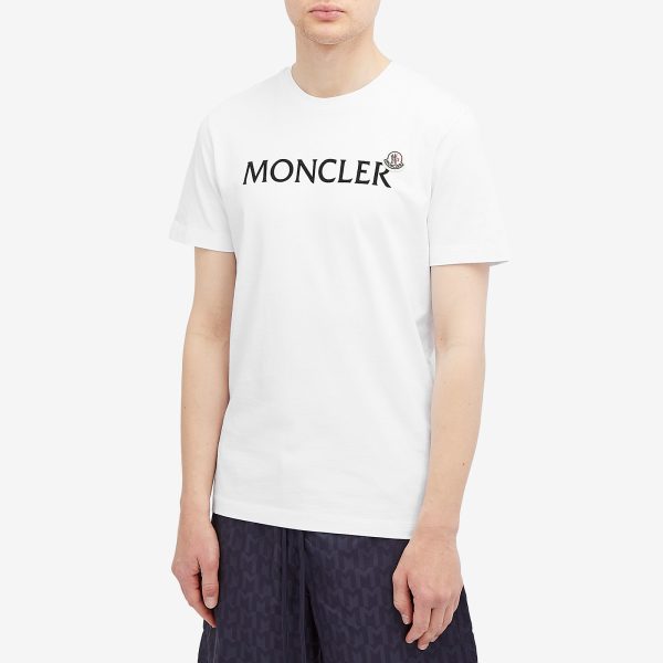 Moncler Text Logo T-Shirt