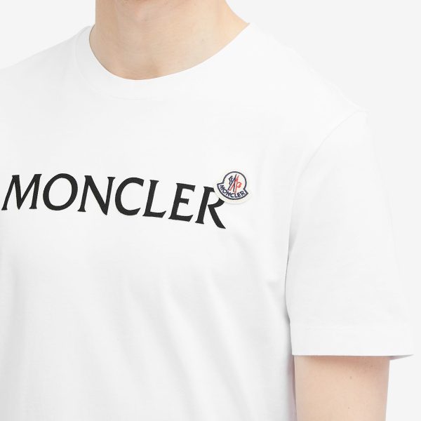 Moncler Text Logo T-Shirt