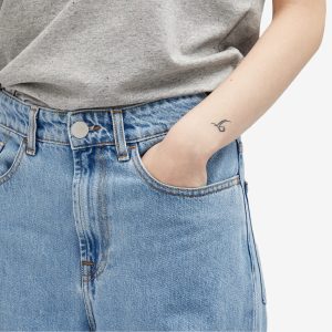 Róhe Low waist wide leg denim