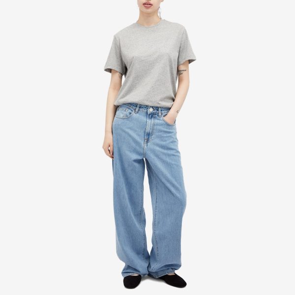 Róhe Low waist wide leg denim