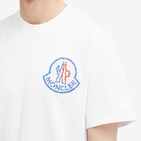 Moncler Pixel Logo T-Shirt