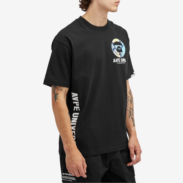 AAPE Graffiti Back Stamp T-Shirt