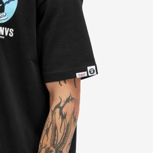 AAPE Graffiti Back Stamp T-Shirt
