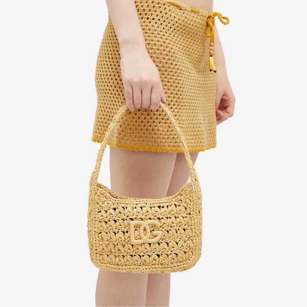 Dolce & Gabbana Mini Raffia Bag