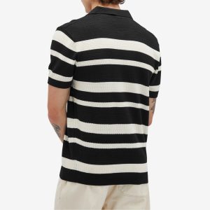 Percival Paros Stripe Polo Shirt