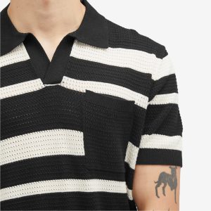 Percival Paros Stripe Polo Shirt