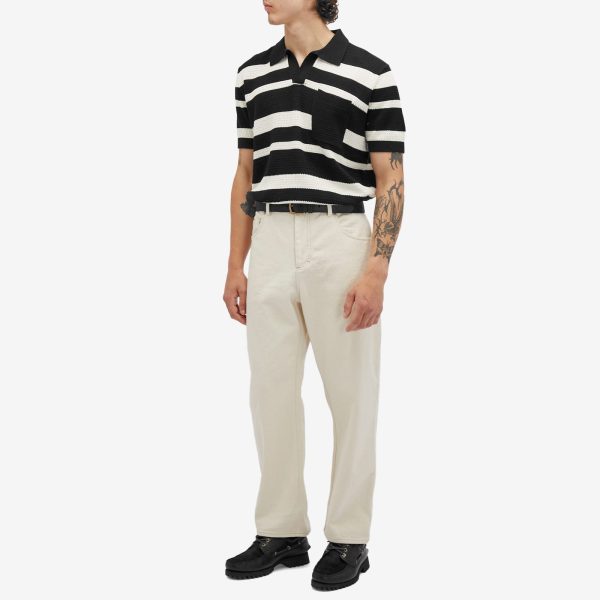 Percival Paros Stripe Polo Shirt