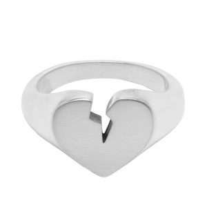 Serge DeNimes Broken Heart Ring