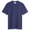 AMI Tonal Small A Heart T-Shirt