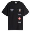 AAPE Badge Print Crew Neck T-Shirt