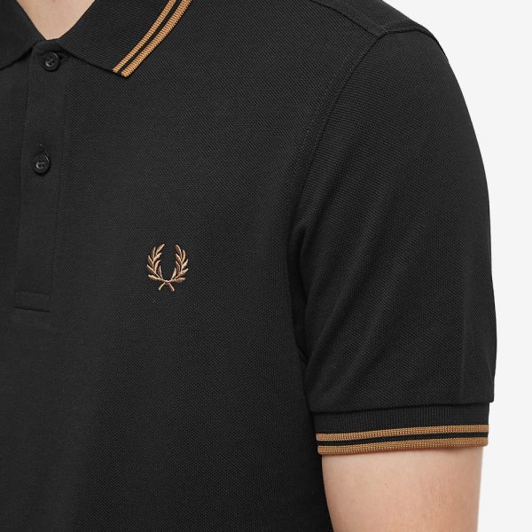 Fred Perry Slim Fit Twin Tipped Polo