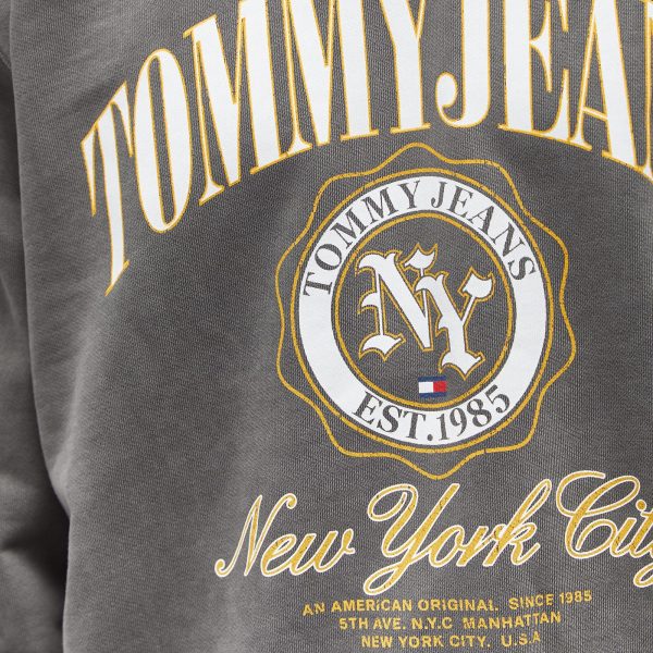 Tommy Jeans TJM Boxy Luxe Varsity Crew Sweat