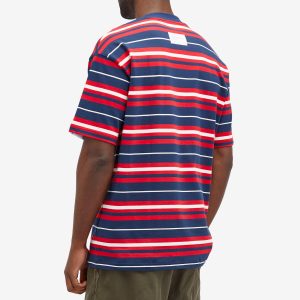 AAPE Stripe Crew Neck T-Shirt