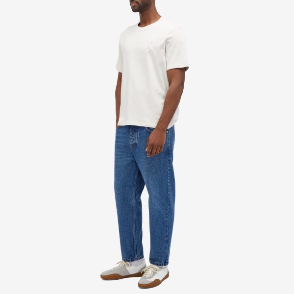 AMI Paris Tapered Fit Denim Jeans