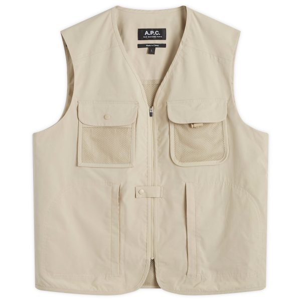 A.P.C. Alban 4 Pocket Gilet