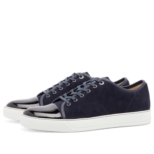 Lanvin Patent Toe Cap Low Sneaker