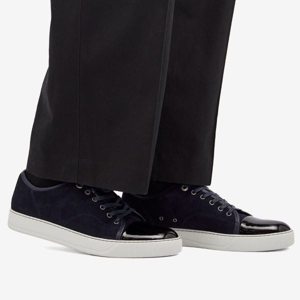 Lanvin Patent Toe Cap Low Sneaker