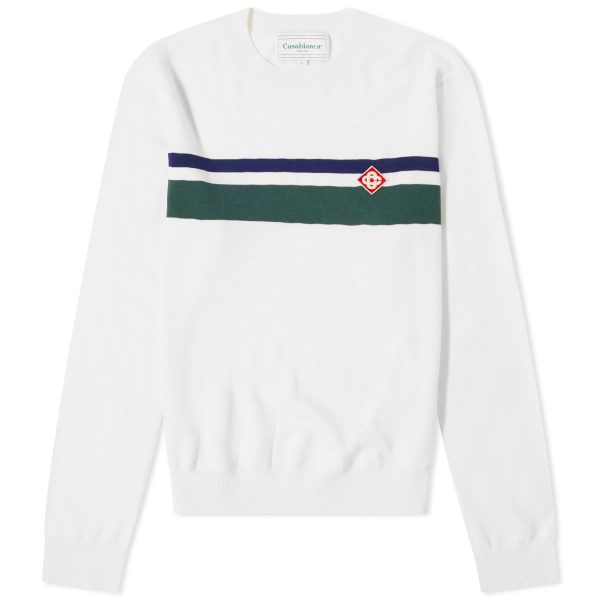 Casablanca Casa Sport Striped Jumper