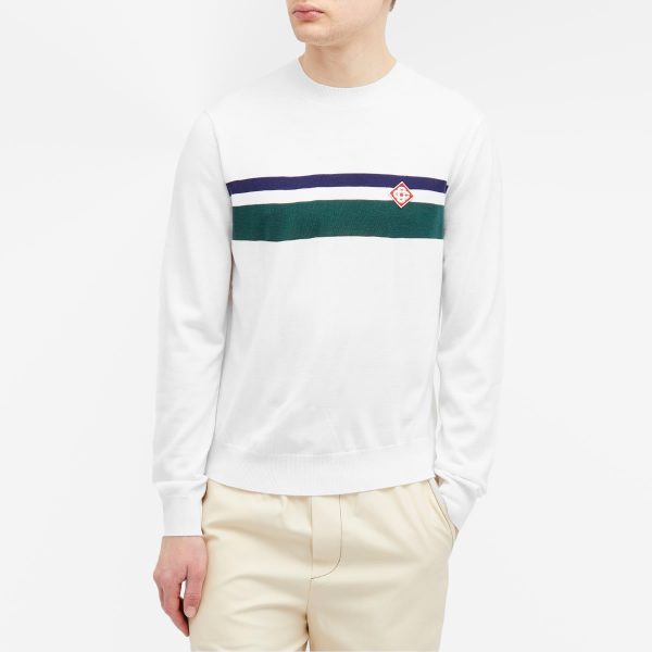 Casablanca Casa Sport Striped Jumper