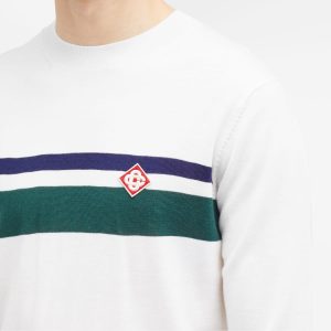 Casablanca Casa Sport Striped Jumper