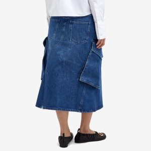 JW Anderson Cargo Pocket Midi Skirt