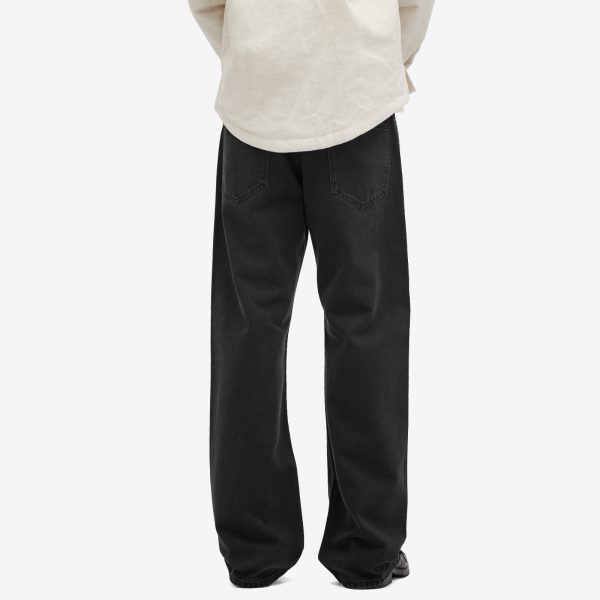 Jacquemus Leather Patch Jeans