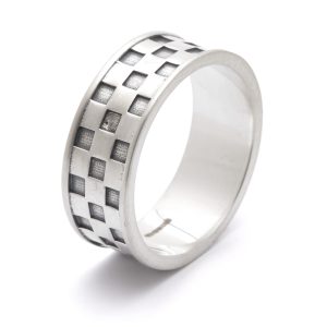 Serge DeNimes Checkered Ring