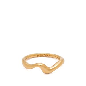 Missoma Molten Wave Stacking Ring