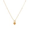 Missoma Mini Ridge Heart Necklace