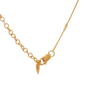 Missoma Mini Ridge Heart Necklace