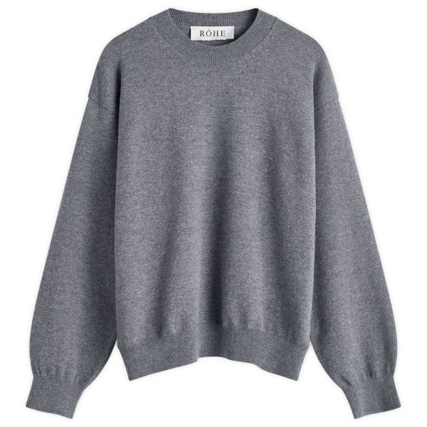 Róhe Crew neck with open armhole