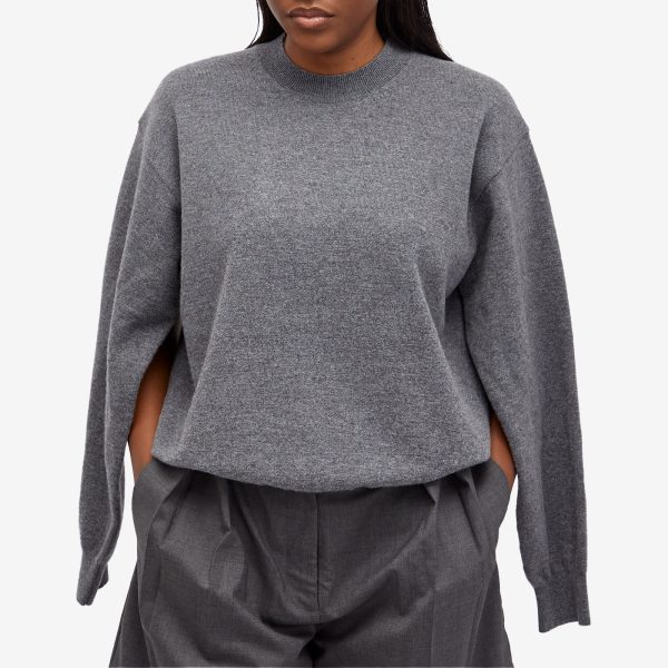 Róhe Crew neck with open armhole