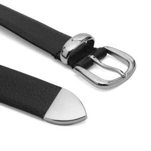 Anderson's Narrow Leather Metal Tip Belt