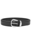 Anderson's Narrow Leather Metal Tip Belt