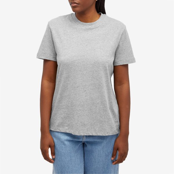 Róhe Slub melange cotton t-shirt