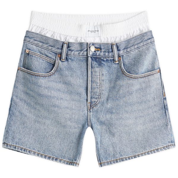 Alexander Wang Loose Shorts with Boxers