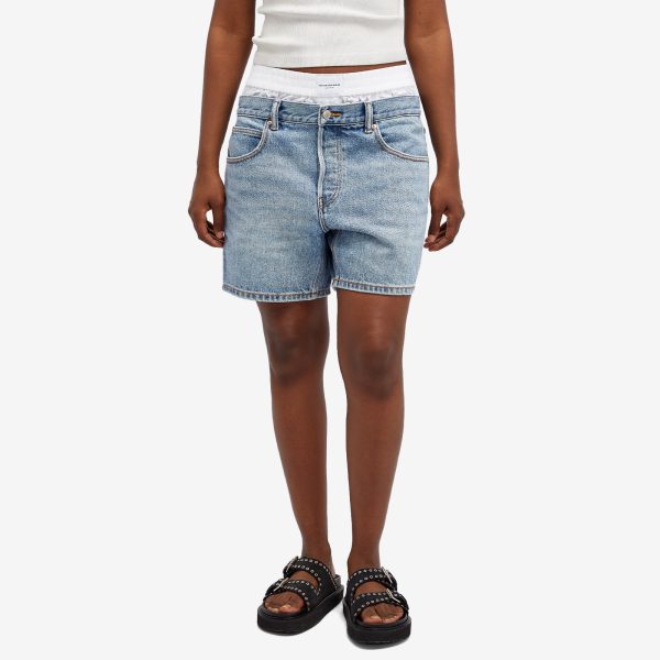 Alexander Wang Loose Shorts with Boxers