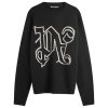 Palm Angels Monogram Knit Sweater