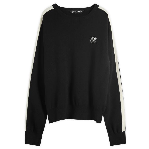 Palm Angels Monogram Track Sweater