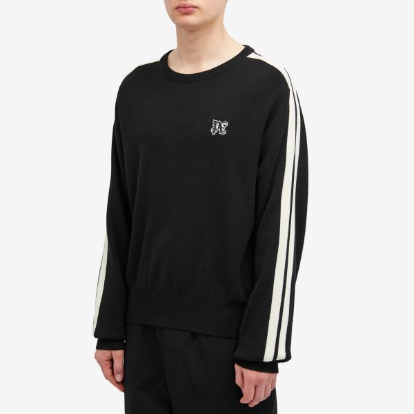 Palm Angels Monogram Track Sweater