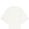 Off-White Small Arrow Pearls Logo Crop T-Shirt