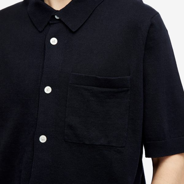 Norse Projects Rollo Cotton Linen Short Sleeve Shirt